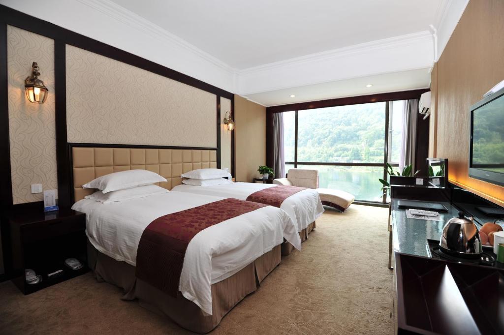 Jiande Yinyuan Hotel Tangcun Szoba fotó